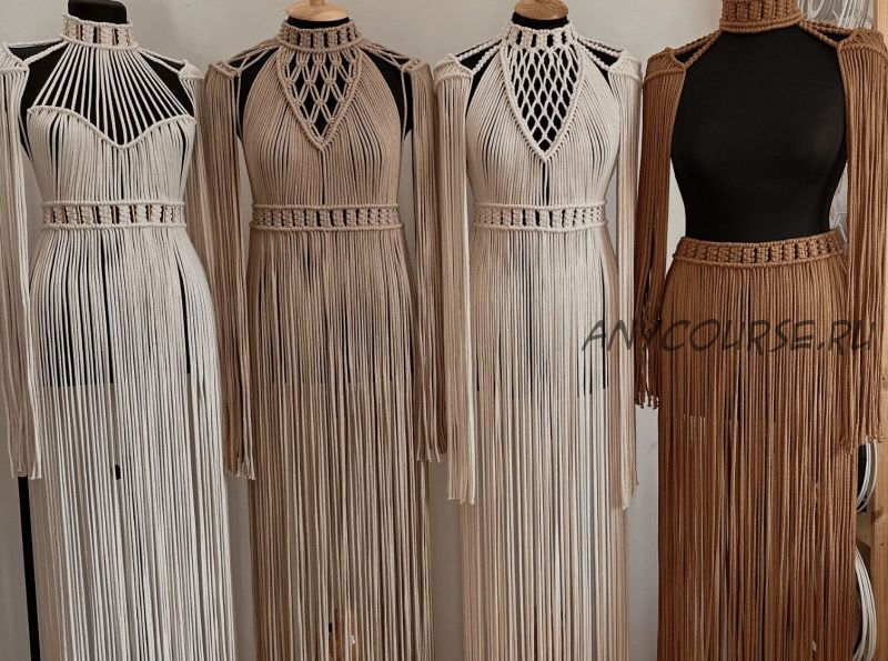 [kaktus_decor] Платье макраме №2 с плечиками