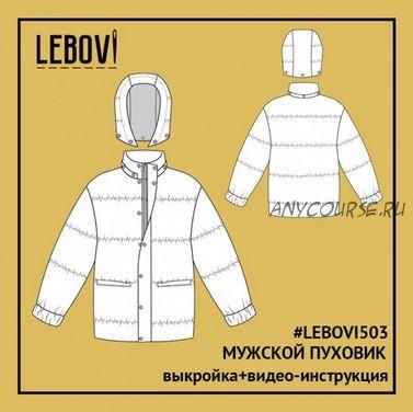 [Lebovi] Мужской пуховик Lebovi 503, размеры 46-56, 182