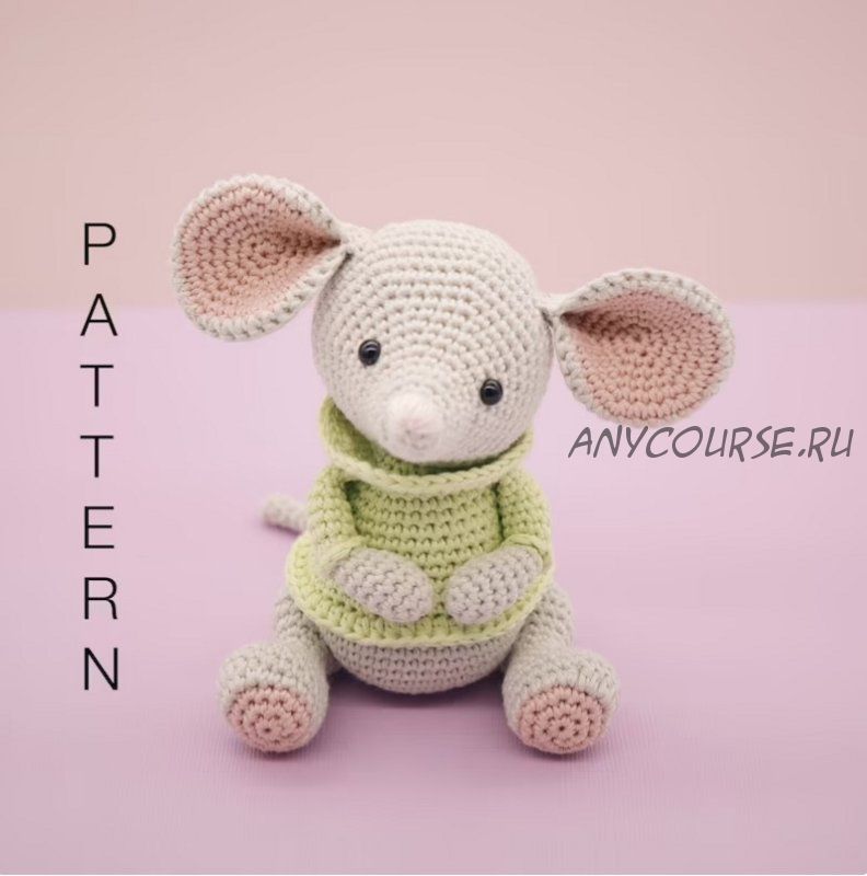 [TheLittleHookCrochet] Albert the mouse / Мышонок Альберт