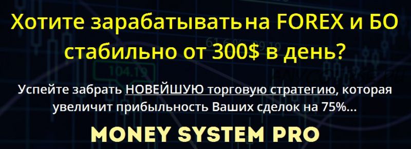 Торговая стратегия «Money System Pro» (Михаил Золотарев)