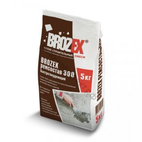 Ремсостав Brozex 300 быстротвердеющий 5 кг, шт  код:234421
