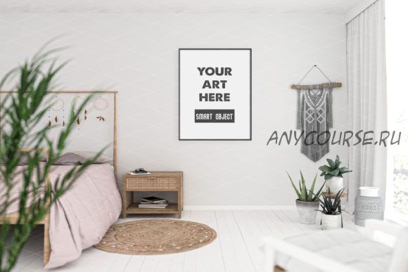 [Creativefabrica] Bedroom, Boho - 5863545, Mockup, PSD (Elmil Design)