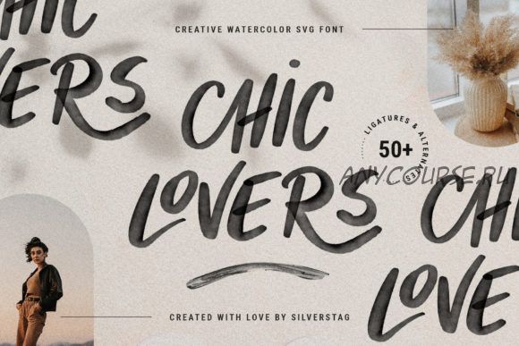 [Creativefabrica] Chic Lovers Font (SilverStag)