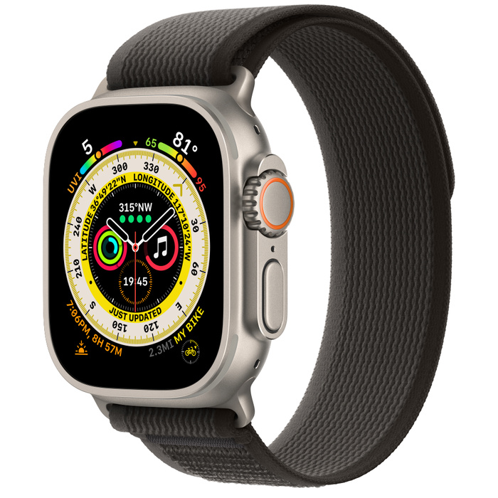 Apple Watch Ultra GPS+Cellular 49mm Black/Gray Trail Loop