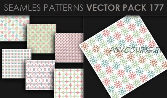 [designious] Seamless Patterns vector pack 177