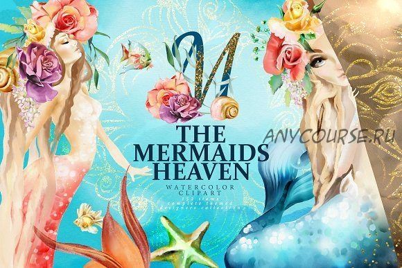 [Сreativefabrica] The Mermaids Heaven (Anna Babich)