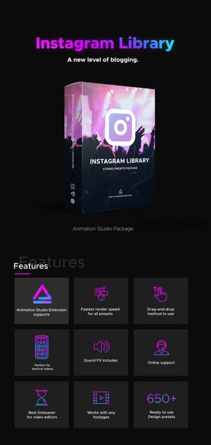 [videohive] Instagram Library - Stories Presets Package