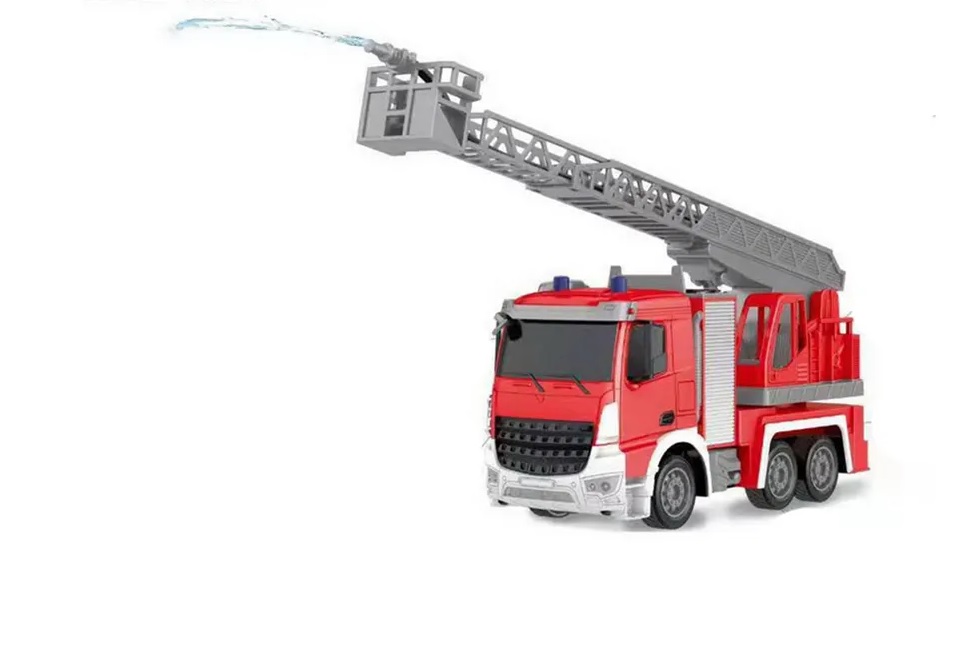 Пожарная машинка с водой, свет, звук с поворотной башней 39 см. (229B)
