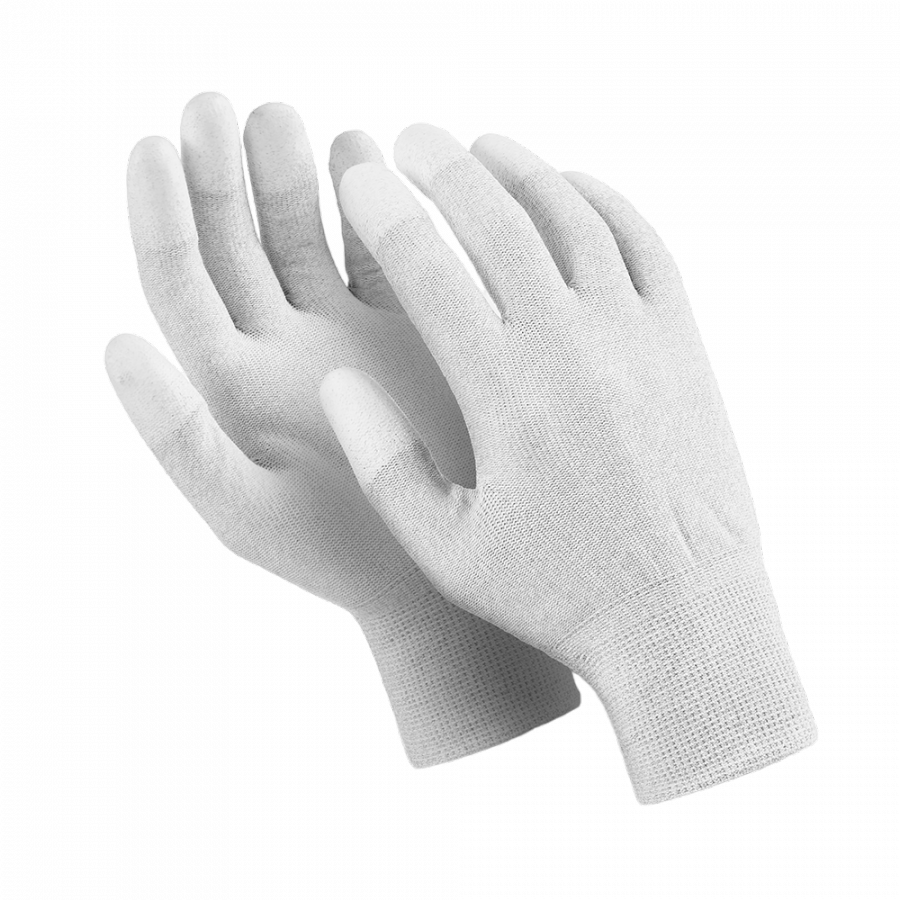 Перчатки Микростатик, серо-белый (Пер 667)