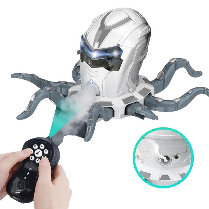 Робот на управлении с дымом осьминог Octopus (128A-34)