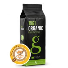 Кофе  в зёрнах Golden Brasil Coffee 1961 Organic 80% арабика + 20% робуста Био Халяль - 1 кг (Италия)