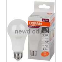 Лампа светодиодная А60 12Вт E27 4000K LVCLA100 12SW/840 230V OSRAM