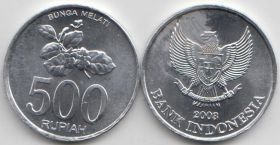 Индонезия 500 рупий 2003 год UNC
