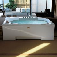 Гидромассажная ванна Jacuzzi J-Sha Mi с массажем шиатцу и подголовником 180x90 схема 3