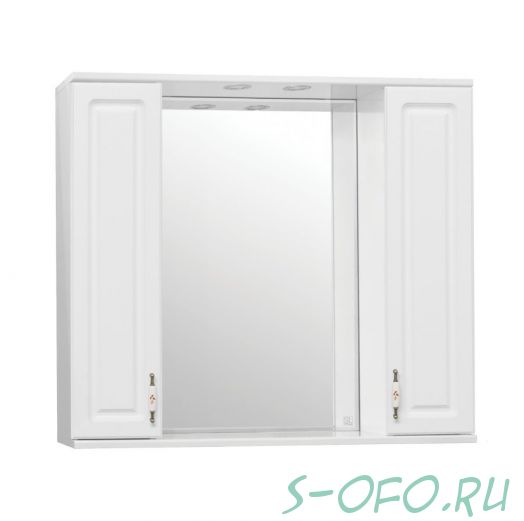 Зеркало-шкаф Style Line Олеандр-2 90/С Люкс