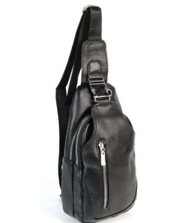 001. Black Слинг-сумки из натуральной кожи