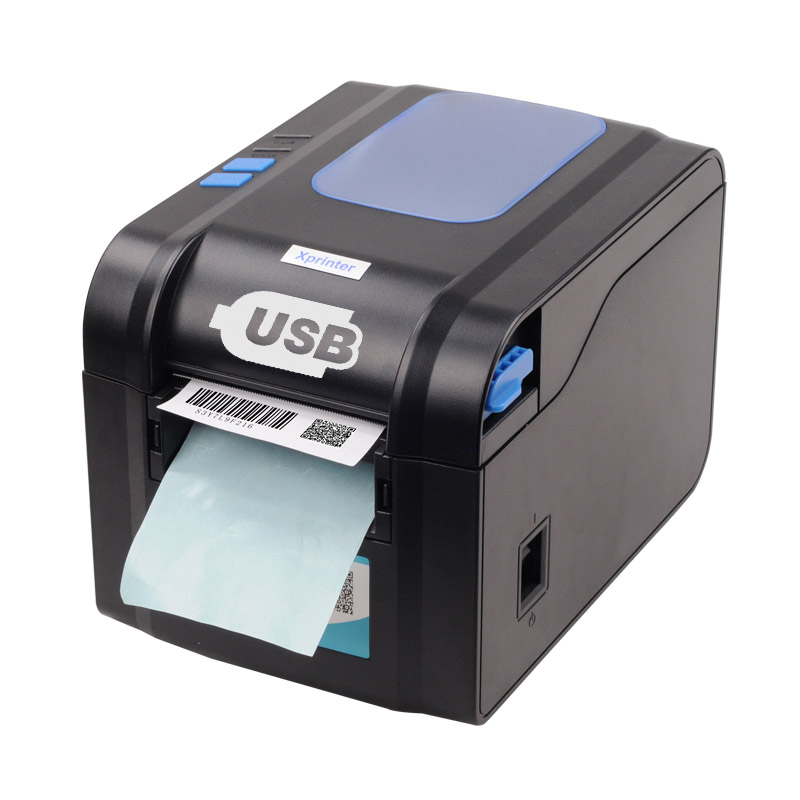 Xprinter XP-370B (USB) принтер этикеток с отделителем