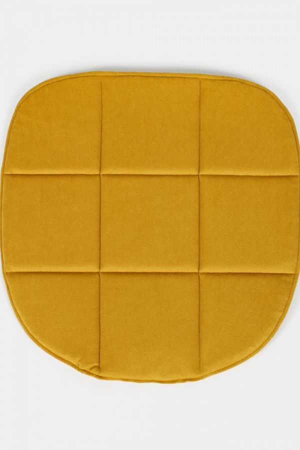 Подушка на стул 39х40см Bio-Line мебельная ткань PSK9 [желтый]