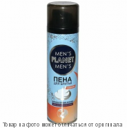 MEN'S PLANET.ПЕНА для бритья для Чувствительной кожи 200мл, шт