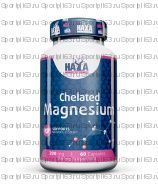 Хелат Магния 200 мг, Chelated Magnesium 200 mg, Haya Labs, 60 капсул
