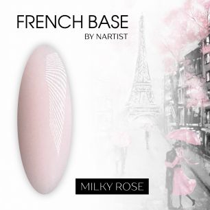 Nartist French base Milky Rose 12 ml