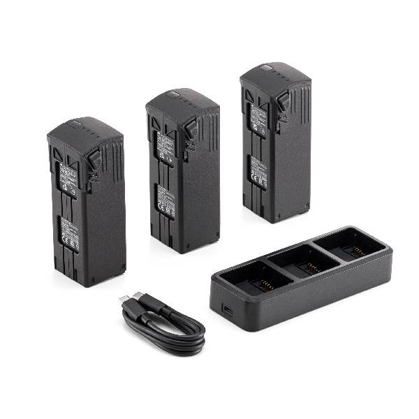 Комплект аккумуляторов для квадрокоптеров серии DJI Mavic 3 Enterprise (battery kit / 3 батареи + хаб)