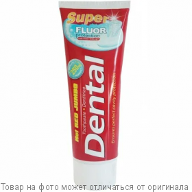 Зубная паста Dental Hot Red Jumbo Super Fluor Protection/Супер фтор звщита 250мл/15шт (Болгария), шт