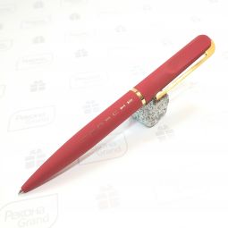 металлические ручки с покрытием софт тач с логотипом