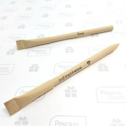 бумажные ручки с логотипом в новосибирске