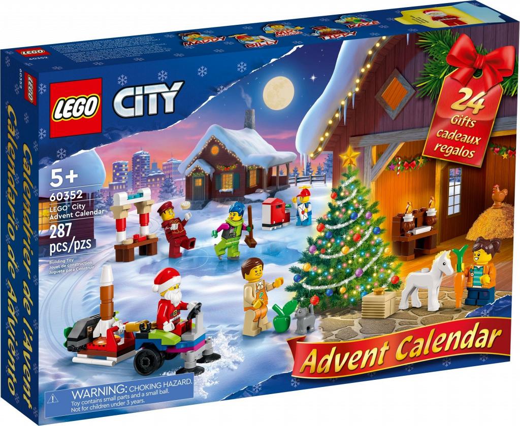 Новогодний календарь 2022. Конструктор LEGO City 60352