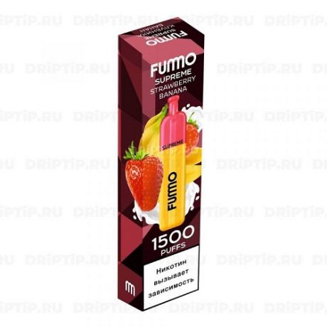 Fummo Target Disposable Vape 2500 - Клубника банан