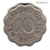 Маврикий 10 центов 1975