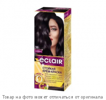 ECLAIR Omega-9 Стойкая крем-краска д/волос № 3.6 Баклажан