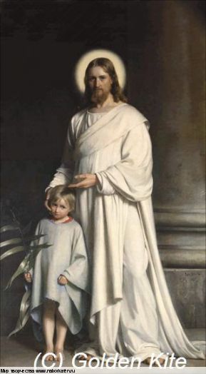 Набор для вышивания "2317 Christ Blessing the Little Child"