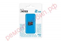 Карта памяти MicroSD Mirex 2 GB ( 4 class ) без адаптера