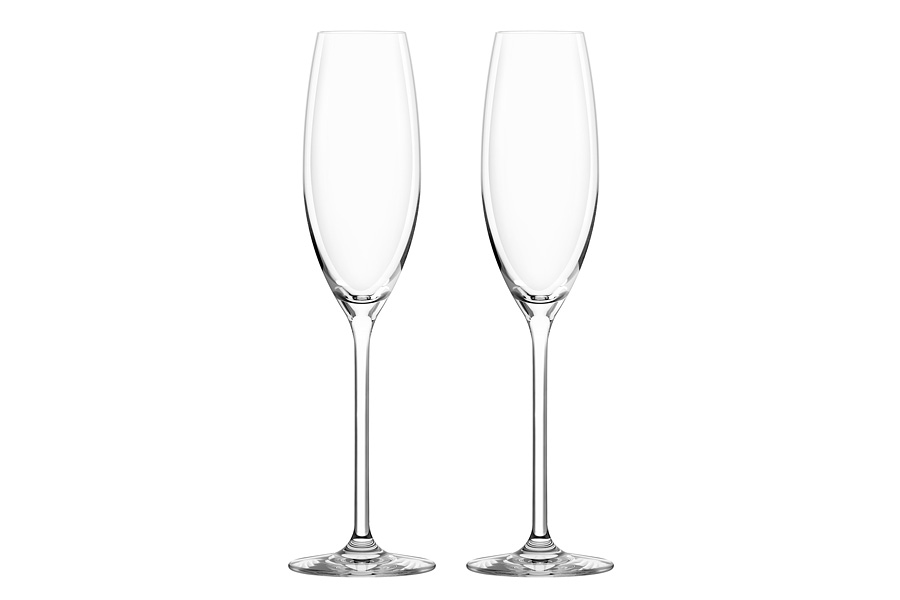 Набор бокалов для шампанского "Calia", 0.245 л, 2 шт
