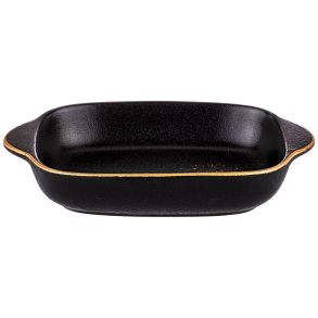 БЛЮДО BRONCO "MIDNIGHT GOLD" 21*13,5*4 СМ 450 МЛ