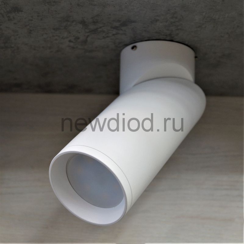 Светильник накладной поворотный SOFFIT 17 под лампу Gu10 60x155mm алюминий БЕЛЫЙ Oreol