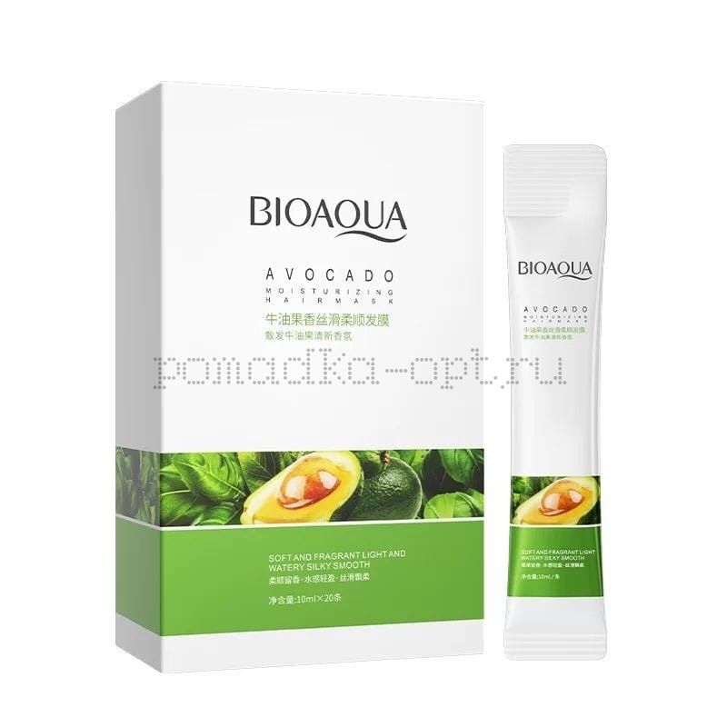 Питательная маска для Биоаква волос с экстрактом авокадо