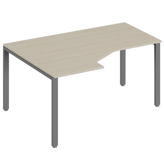 Trend Metal Эргономичный стол левый 1600x1200x750 мм