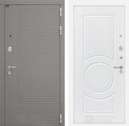 Дверь входная Лабиринт FORMA 23 Белый софт металлическая