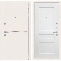 Дверь Входная Лабиринт Лайн WHITE 03 Белый софт