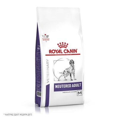 Корм сухой ROYAL CANIN NEUTERED ADULT MEDIUM диета для стерилизованных собак средних пород