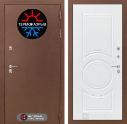 Дверь Входная Лабиринт Термо Магнит 23 Белый софт металлическая