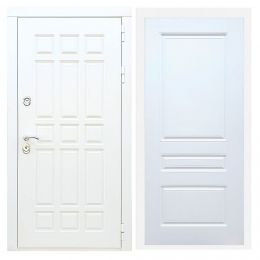 Дверь входная Армада Х8 Белая Шагрень ФЛ-243 Белый Софт