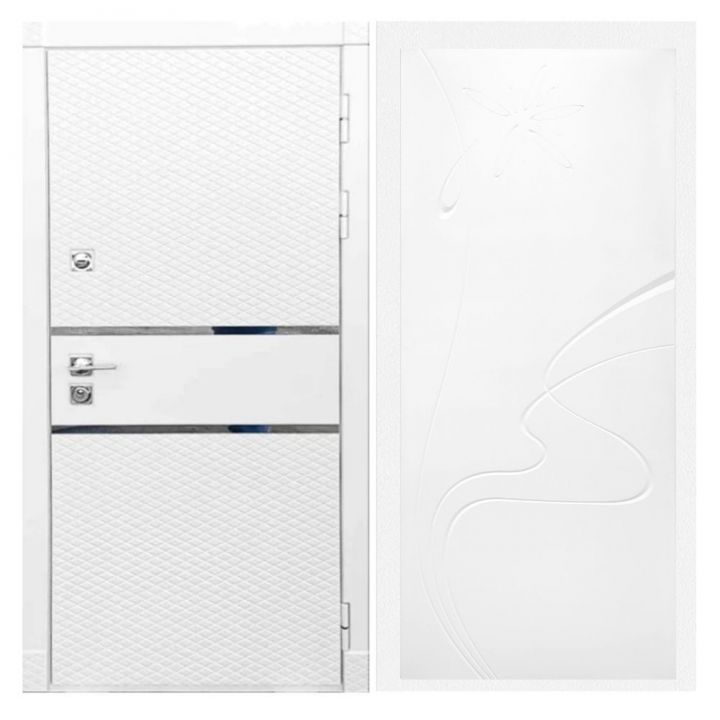 Дверь входная Армада Х15 Белый Софт ФЛ-258 Белый Софт