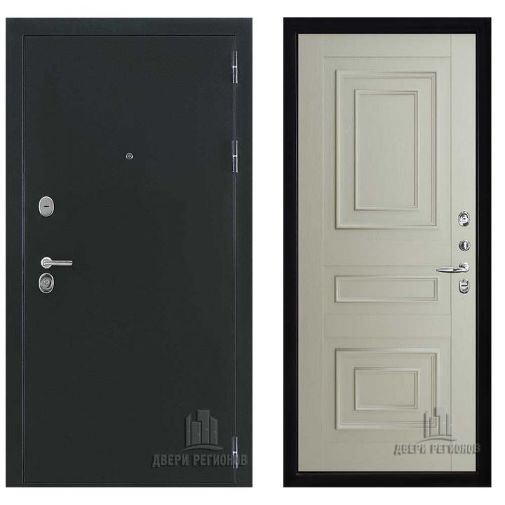 Дверь входная Двери Регионов Президент X7 Флоренция 62001 Серена Светло-серый