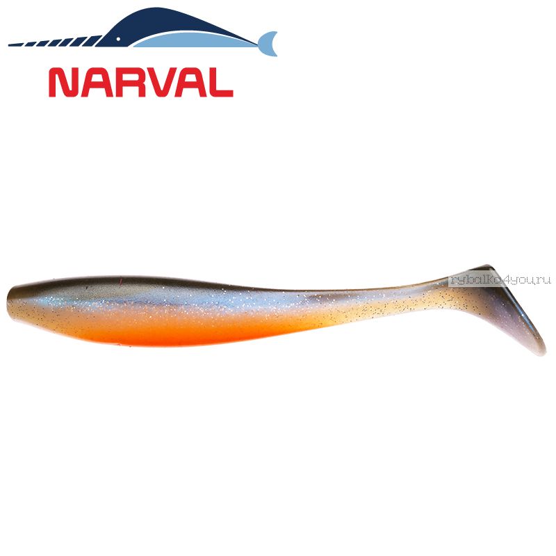 Мягкие приманки Narval Choppy Tail 18 см / 3 шт. в уп / цвет: 008 Smoky Fish