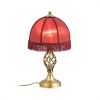 Настольная Лампа с Красным Абажуром Citilux Базель CL407803 Бронза / Ситилюкс