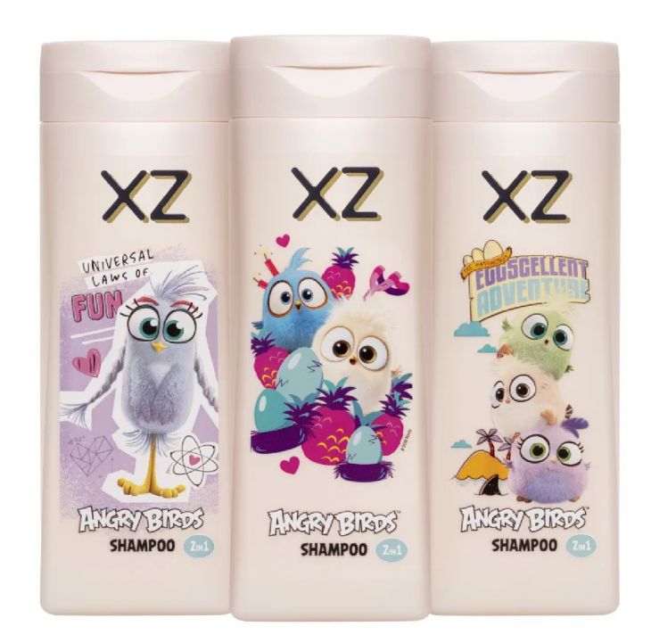 XZ Шампунь Shampoo 2in1 250 ml Angry Birds Hatchlings